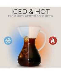 Willow Kitchen Artisan Brew Automatic Pour Over Coffee Maker- Blooming Technology