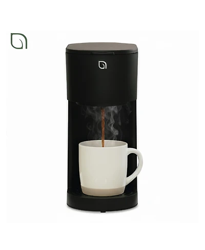 Willow Kitchen Compact Single Serve Coffee Maker - Compatible with K-Cup Pods Ground