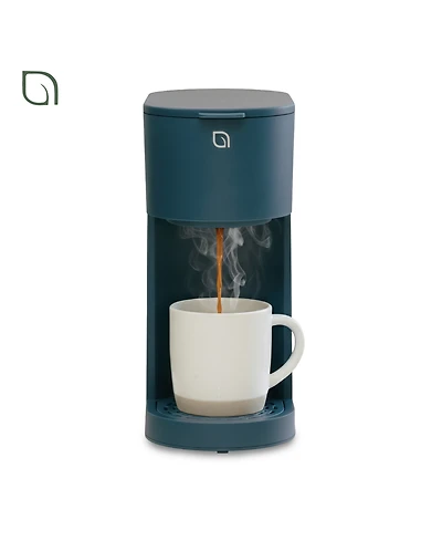 Willow Kitchen Compact Single Serve Coffee Maker - Compatible with K-Cup Pods Ground