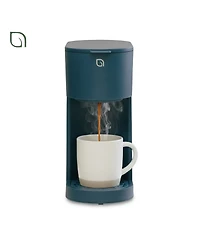Willow Kitchen Compact Single Serve Coffee Maker - Compatible with K-Cup Pods Ground