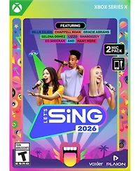 Plaion Lets Sing 2026 + 2 Mics for Xbox Series X