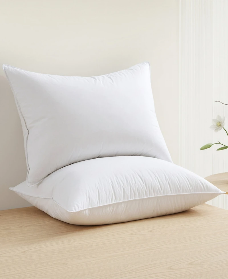Unikome Down-Around Design Cotton 2-Pack Pillows