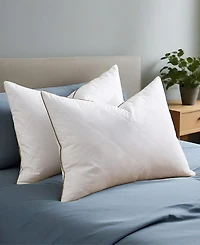 Unikome Medium Firm Diamond Quilted Feather 2-Pack Pillows
