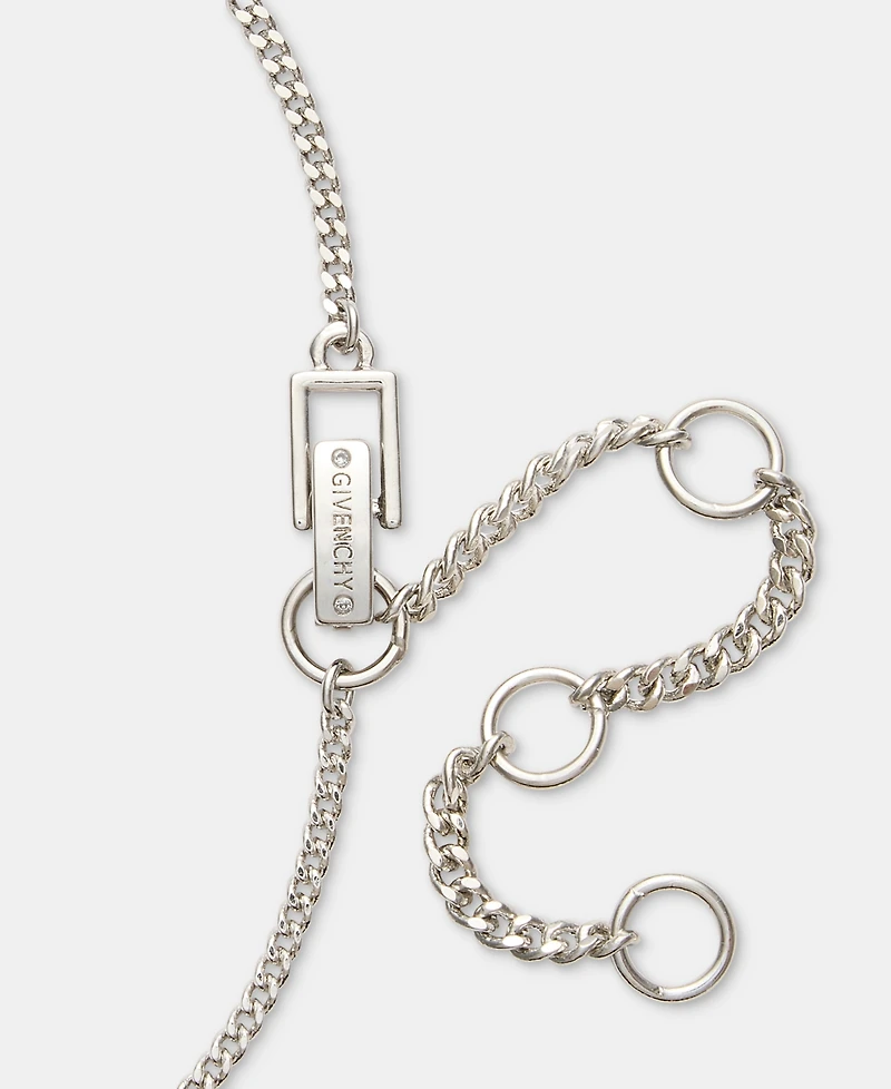 Givenchy Cubic Zirconia Cluster Statement Necklace, 16" + 3" extender