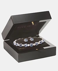 Givenchy Cubic Zirconia Tennis Bracelet & Stud Earrings Set