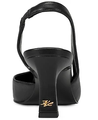 Karl Lagerfeld Paris Women's Sheenz Slingback Pumps