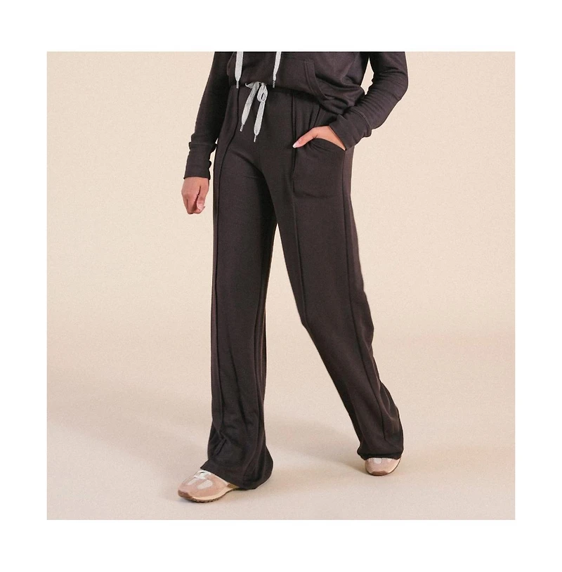 Poplinen Women's Betty Modal Wide Leg Pant