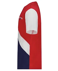 Nautica Boys' 8-20 Diagonal Block Crewneck T-Shirt