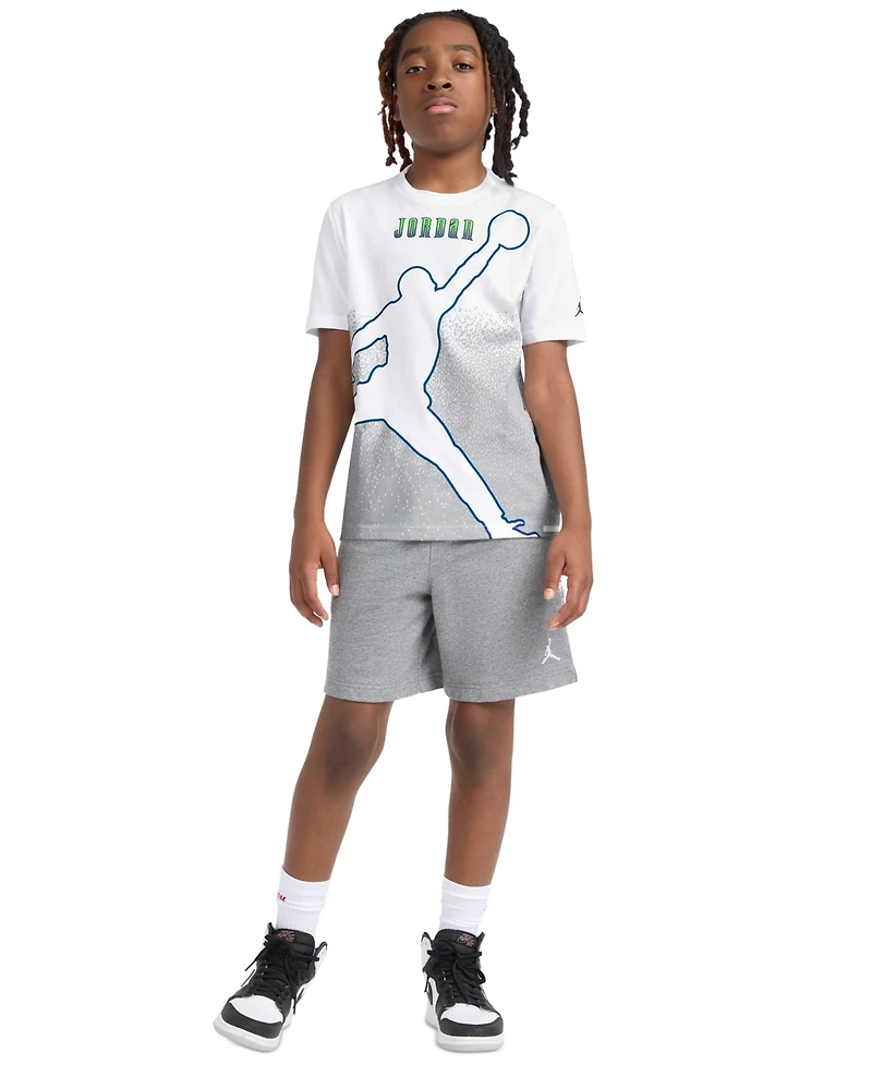 Jordan Big Boys Jumpman Global Graphic T-Shirt