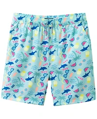 Andy & Evan Boys' 8-18 Striped Swim Trunks