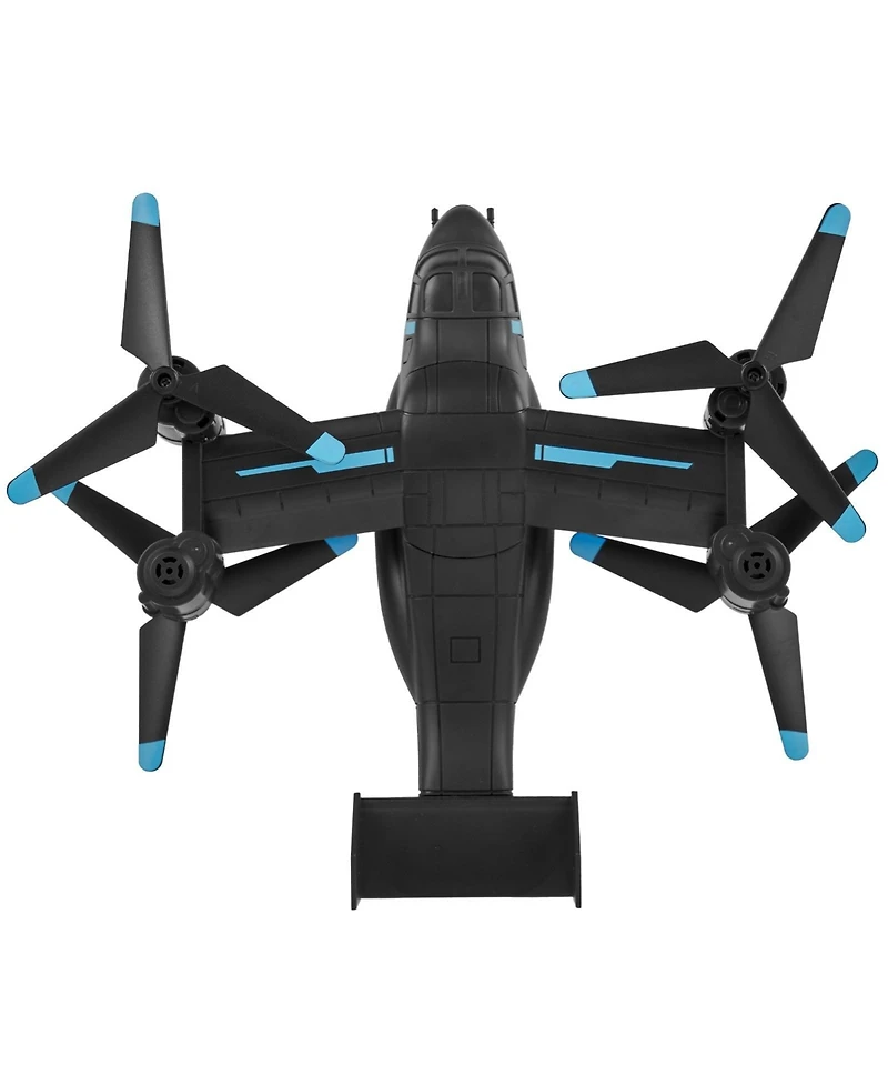 Sugift 4-Channel Rc Helicopter with Wing Lights & Gyro Stabilizer