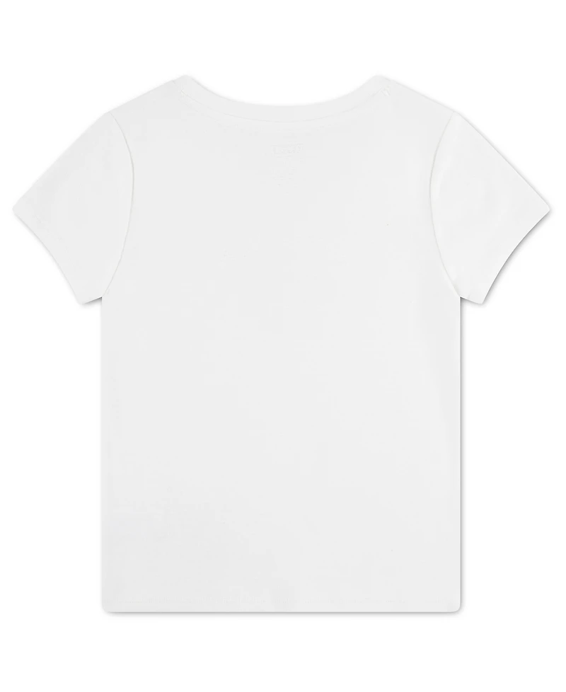 Levi's Girls' 7-16 Meet and Greet Jam Round Neck T-Shirt