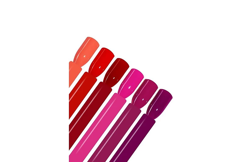 Beetles Red Gel Nail Polish Winter Gel Polish Set 6 Colors