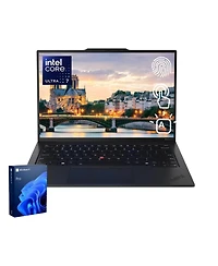 Lenovo ThinkPad X1 Carbon 14" Traditional Laptop Intel Core Ultra 7 32GB Ram Intel Graphics 1TB Ssd Storage Windows 11 Pro 60Hz - Black