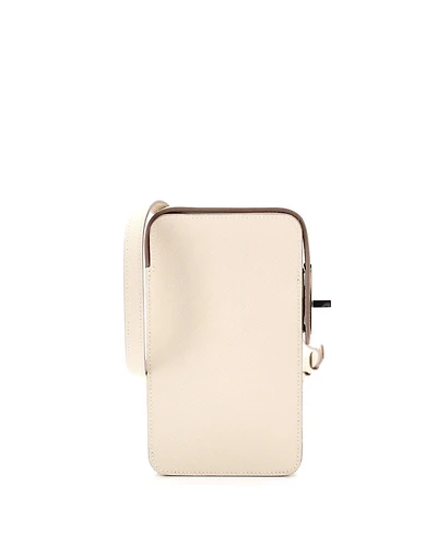 Pre-Owned HERMES Hac a Box Phone Case Epsom