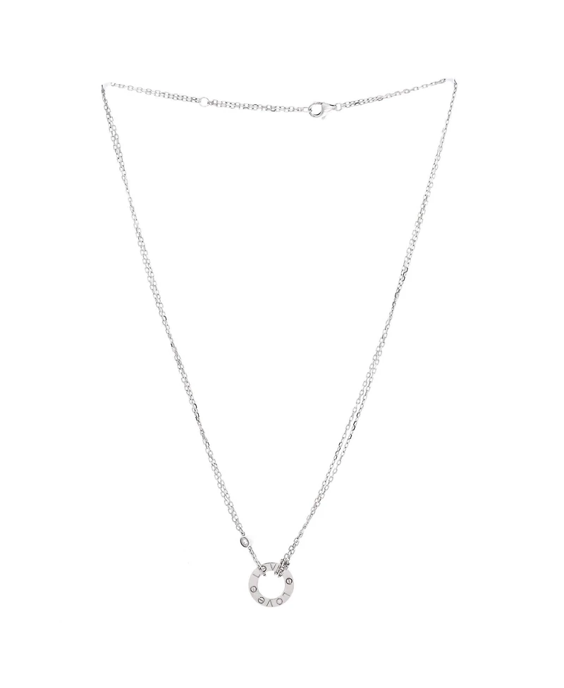Pre-Owned Cartier Diamonds Love Pendant Necklace