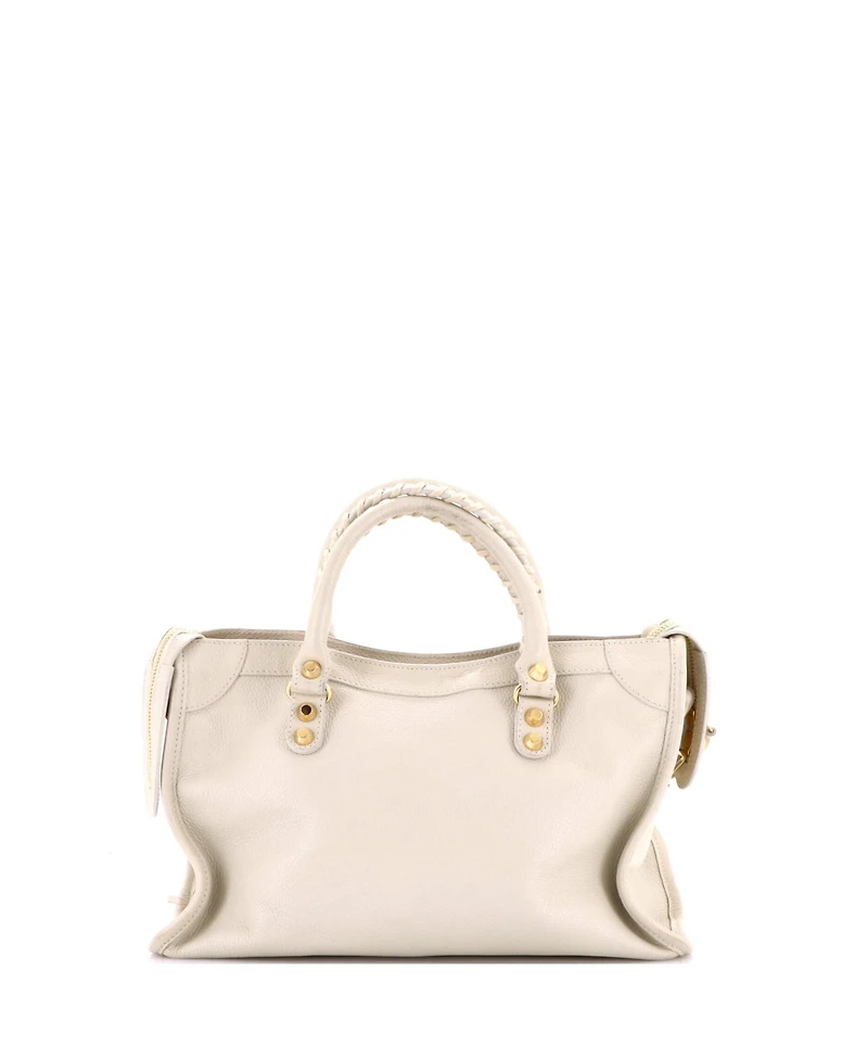 Pre-Owned Balenciaga Mini City Classic Studs Bag Leather