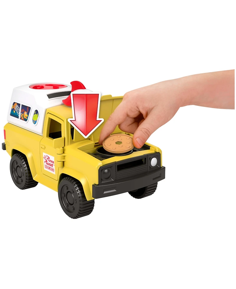 Imaginext Disney and Pixar Toy Story Pizza Planet Truck with Buzz Lightyear and Alien Action Figures