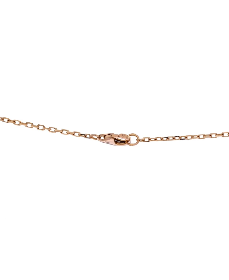 Pre-Owned Cartier Love Interlocking Pave Necklace