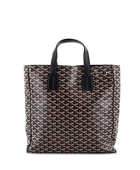 Pre-Owned Goyard Voltaire Iii Tote Coated Canvas