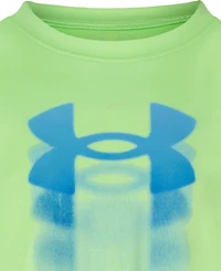 Under Armour Boys' 2T-7 Tech Faded Logo Short-Sleeve T-Shirt