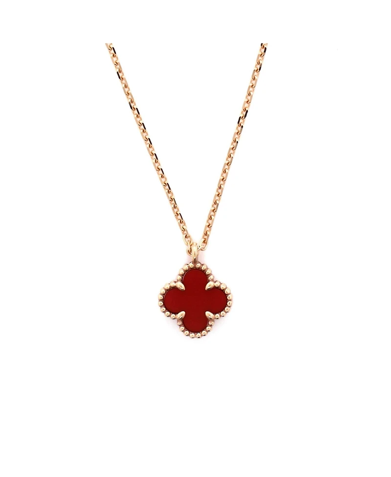 Pre-Owned Van Cleef & Arpels Sweet Alhambra Pendant Necklace