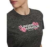 Under Armour Women's Crewneck Graphic Detail T-Shirt