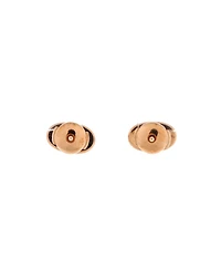 Pre-Owned HERMES Chaine d'Ancre Contour Stud Earrings