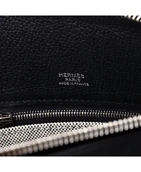 Pre-Owned HERMES R.m.s 12H Bag Pacific Printed Toile and Leather