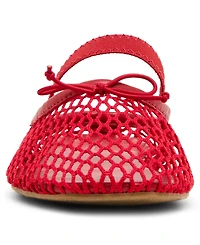 Madden Girl Women's Bonita Mesh Mary Jane Slip-On Ballet Flats