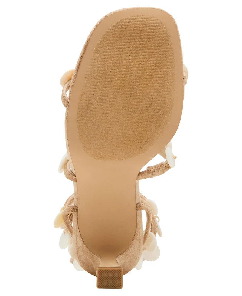 Madden Girl Women's Georgia Beaded Square Toe Dress Sandals