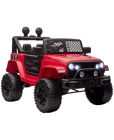Hongge 12V Kids Ride On Truck with Remote and Suspension