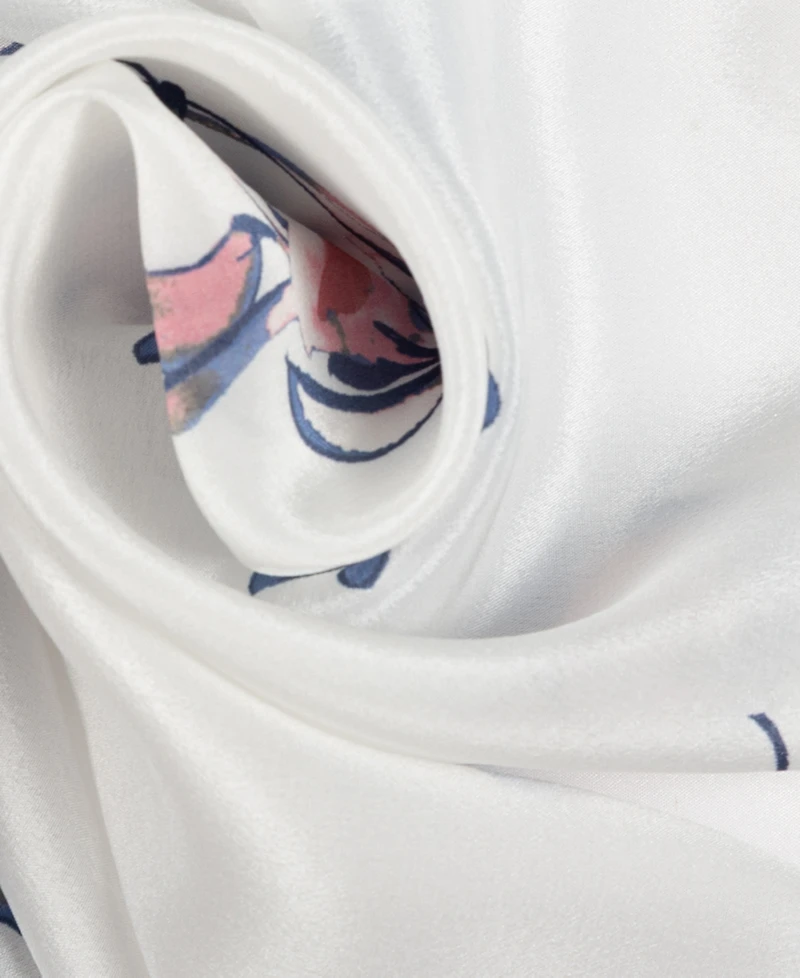 Lauren Ralph Floral Square Scarf