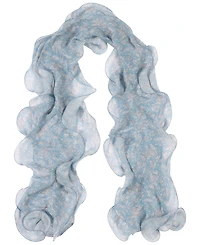 Lauren Ralph Lauren Floral Double Ruffle Scarf