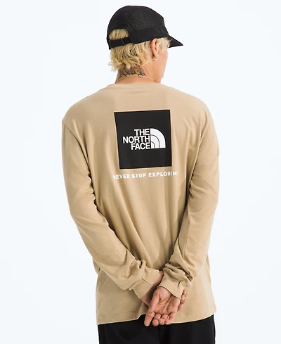 The North Face Men's Evolution Box Nse Regular Long-Sleeve T-Shirt