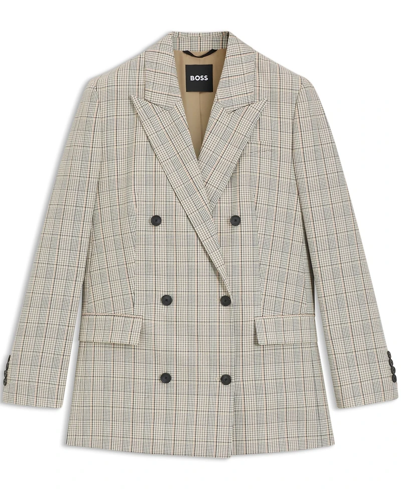 Boss by Hugo Women's Stretch Wool Regular-Fit Blazer