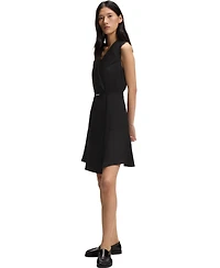 Boss by Hugo Women's Soft Crepe Belted Wrap Dress