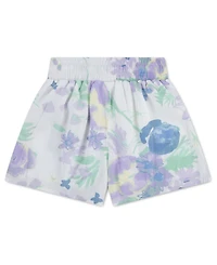 abercrombie kids Girls' Pull-On Floral Flared Shorts