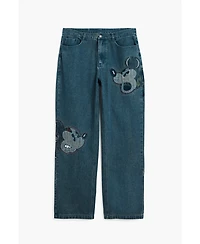 Desigual Men's Disney patch jeans