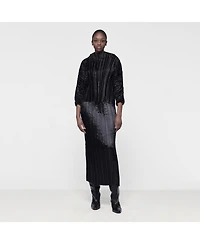 Leem Women's Plisse Batwing Top