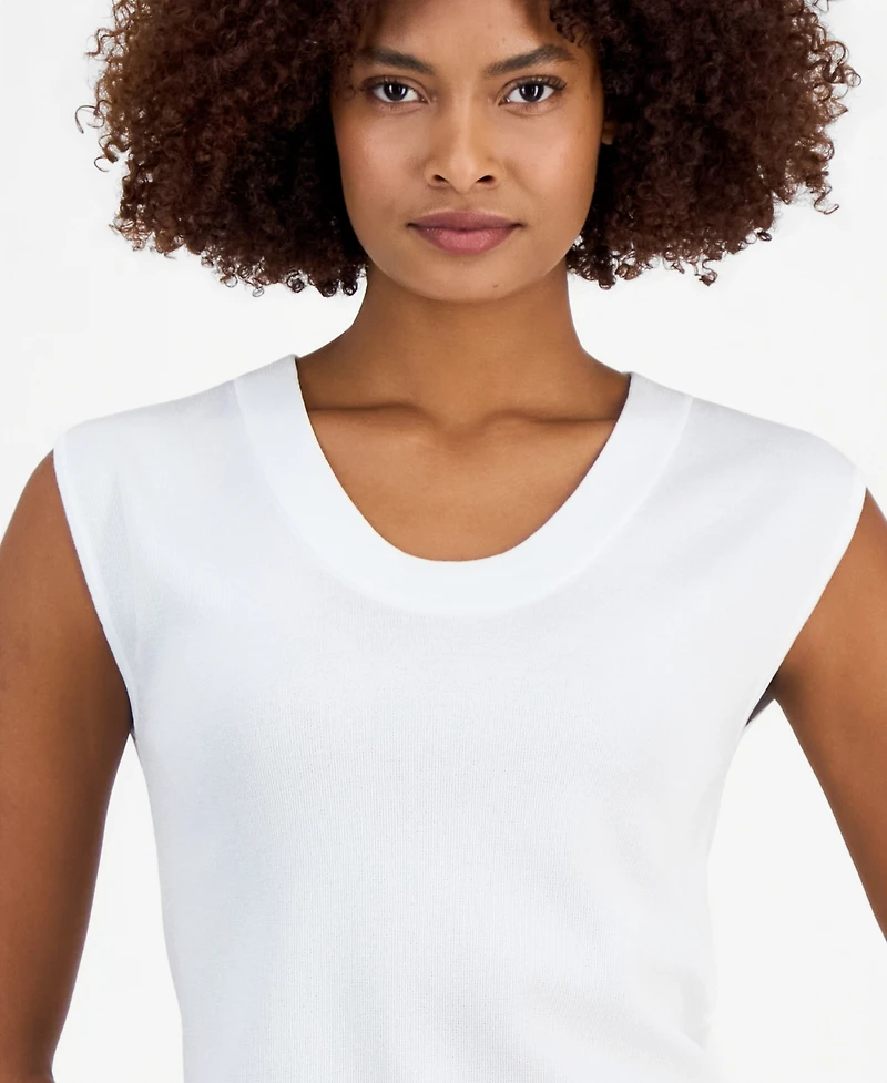 Anne Klein Women's Sleeveless Sweater Tank