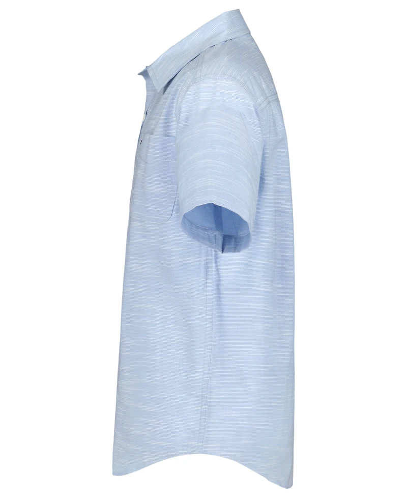 Tommy Hilfiger Boys' 8-20 Short-Sleeve Woven Shirt