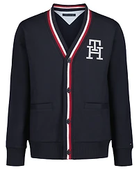Tommy Hilfiger Boys' 8-20 Minimal V-Neck Cardigan