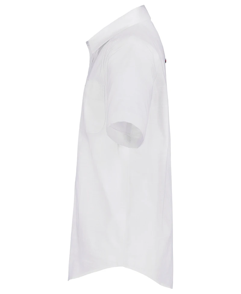Tommy Hilfiger Boys' 8-20 Short-Sleeve Woven Shirt