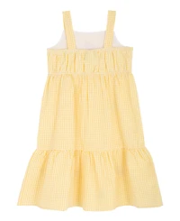 Rare Editions Girls' 2T-6X Embroidered Dress and Lemon Slice Purse