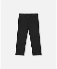 Deux par Toddler Boys Classic Pants Black