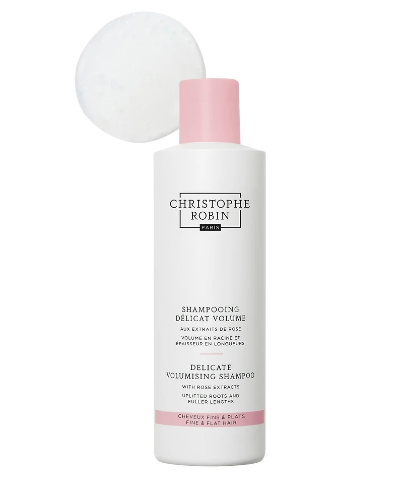 Christophe Robin Delicate Volumizing Shampoo with Rose Extracts, 8.5oz