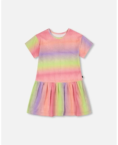 Deux par Big Girls Printed Jersey Dress