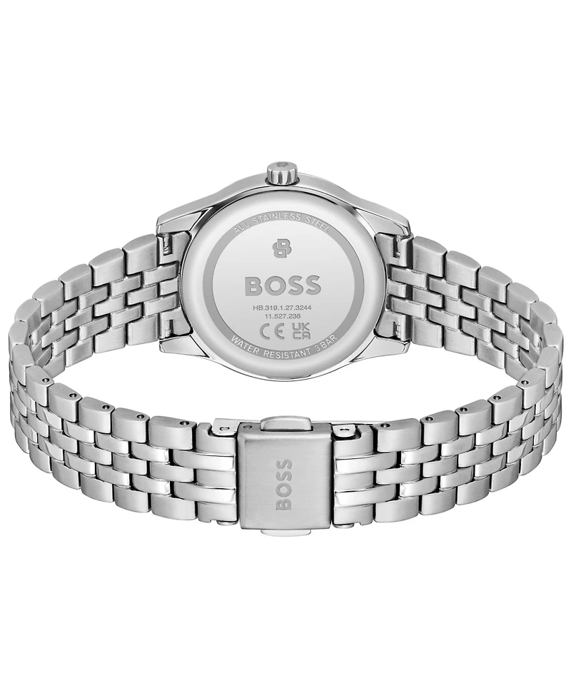 Hugo Boss Women's Graceful Mina Quartz Stainless Steel Watch, 25mm