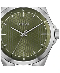 Hugo Boss Men's Seam Quartz Stainless Steel Watch, 42.5mm